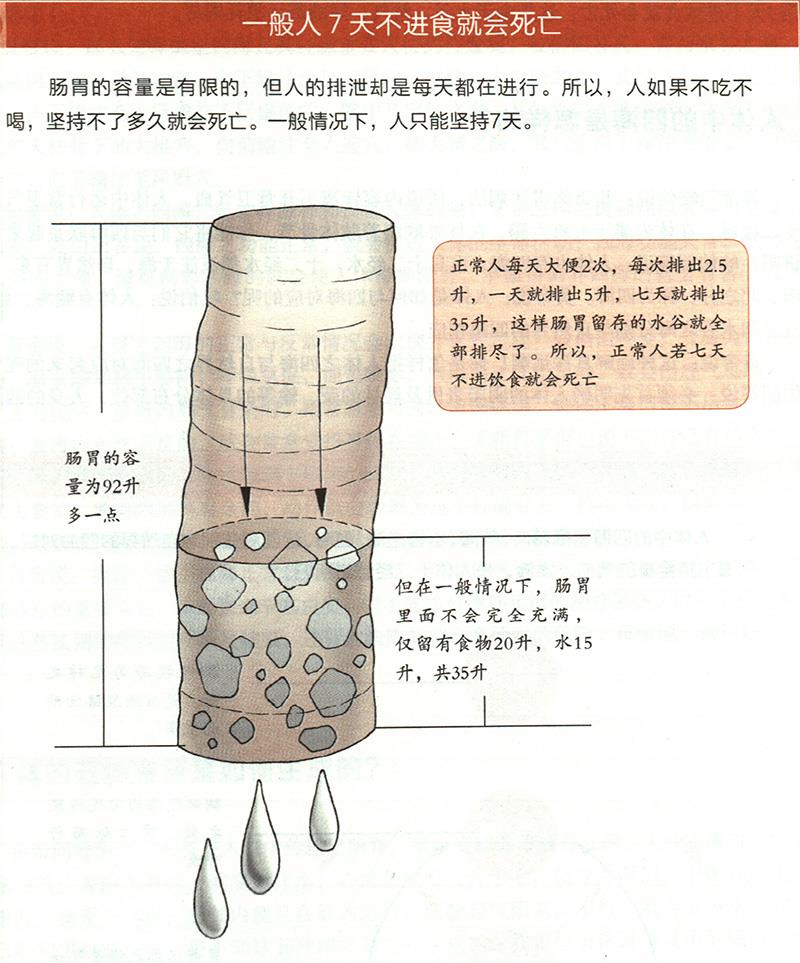 為什么7天不進(jìn)食就會(huì)死亡？